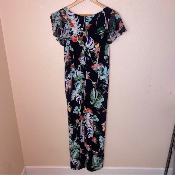 Est 1946 Black Floral Jumpsuit Medium - Picture 8 of 12